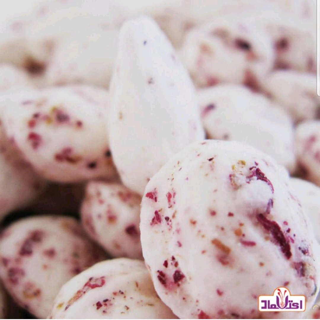 شکر پنیر گل محمدی پنج کیلویی اعتماد تازه(آبنبات)(شکرپنیر )