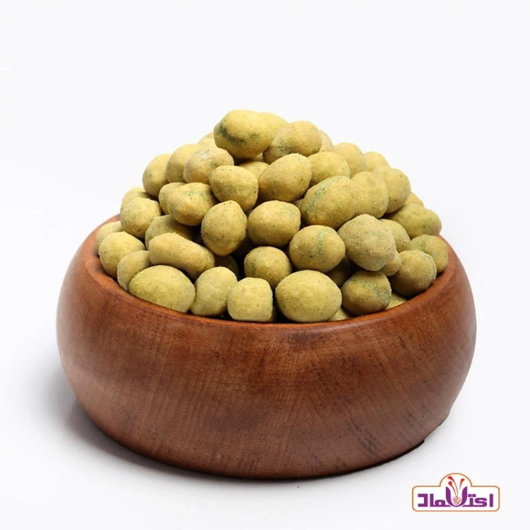 بادام زمینی روکش دار پیازجعفری 250 گرمی اعتماد تازه و خوش طعم