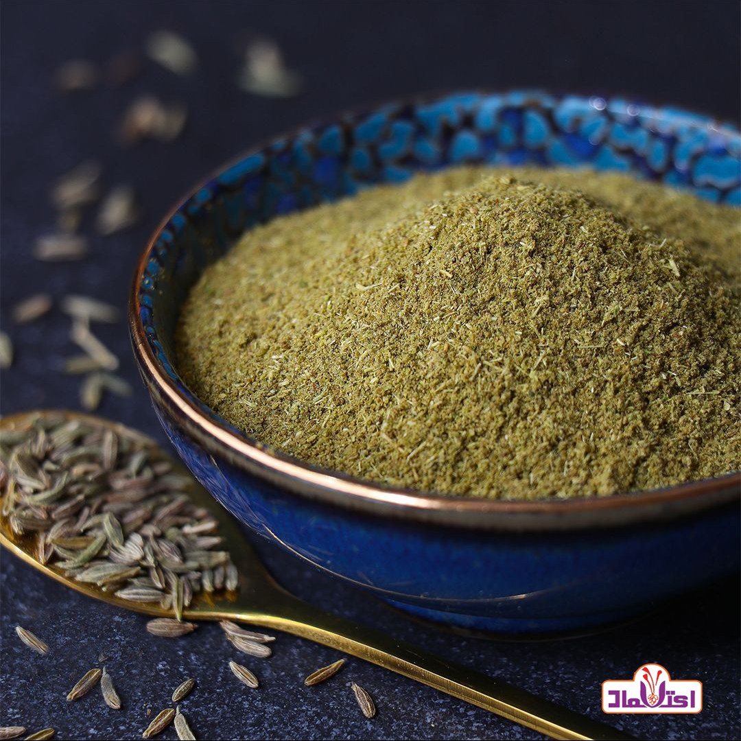 پودر زیره سبز 500 گرمی اعتماد