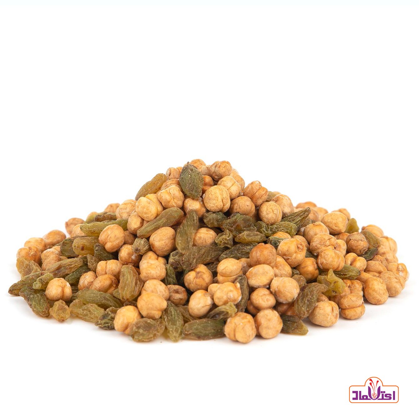 نخودچی کشمش(50درصد) 100 گرمی اعتماد  ترد و تازه