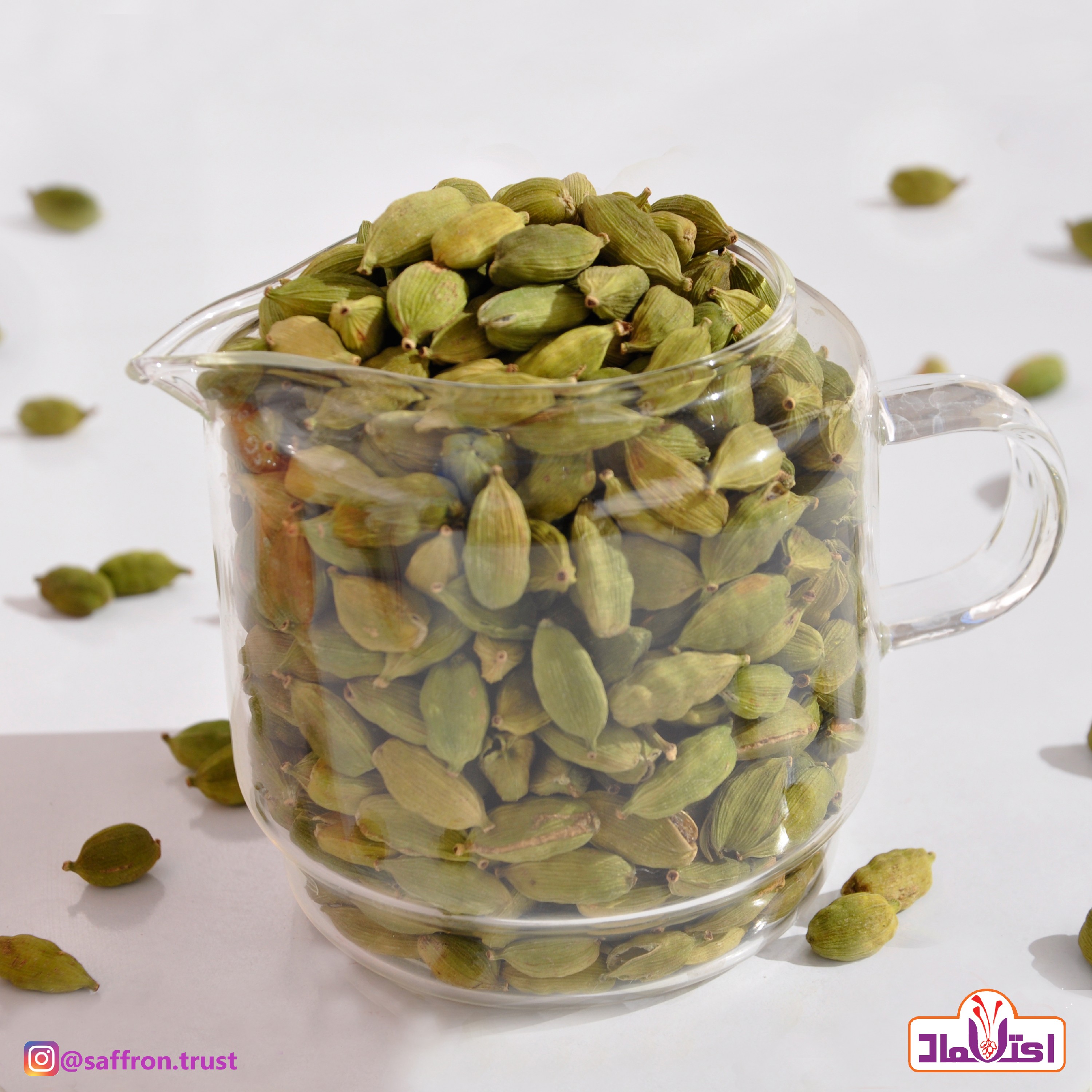 هل اکبر بنفش 5 گرمی اعتماد معطر و سبز و درشت (تخفیف ویژه)