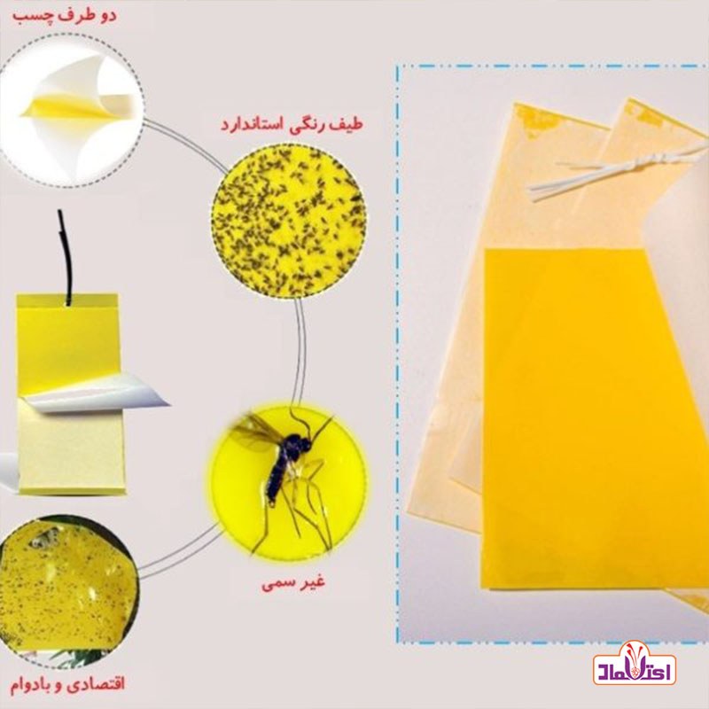 چسب حشره کش 1 عددی اعتماد ( قدرت جذب بالا )
