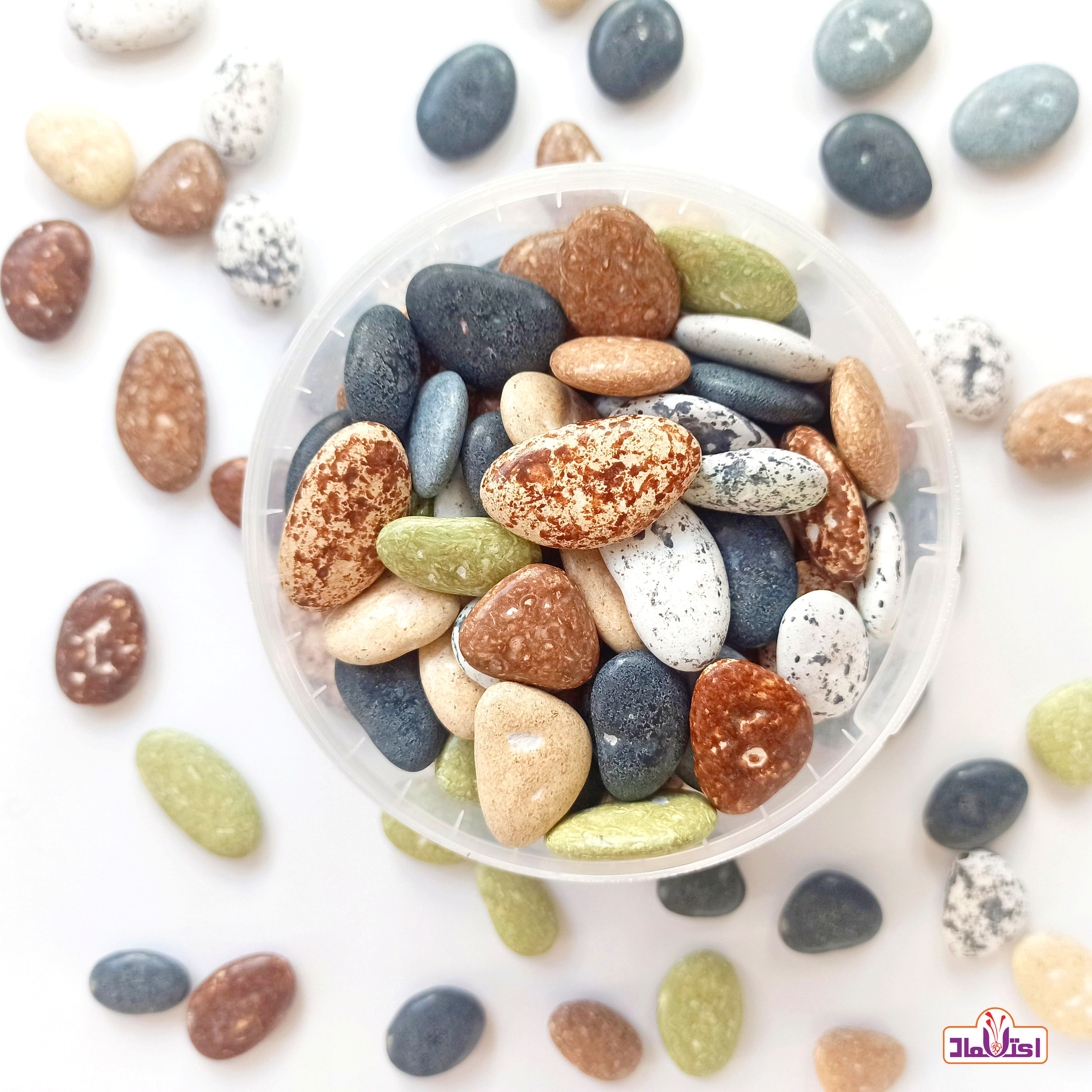 شکلات سنگی رودخونه ای (جیلی بیلی) 500 گرمی اعتماد سطلی