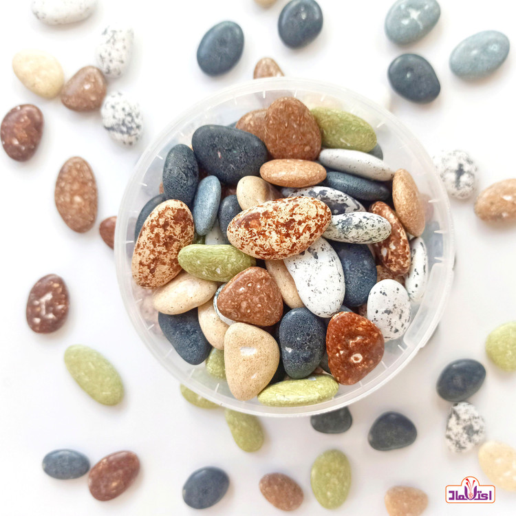 شکلات سنگی رودخونه ای (جیلی بیلی) یک کیلویی اعتماد سطلی