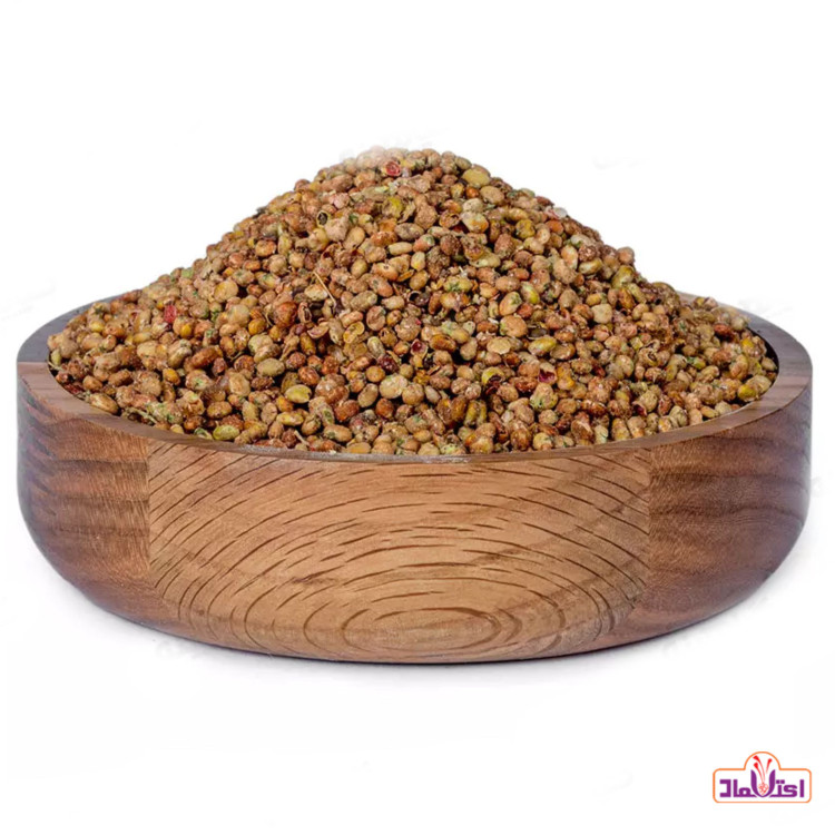 دانه سماق قهوه ای 500 گرمی اعتماد (سماق نکوبیده )