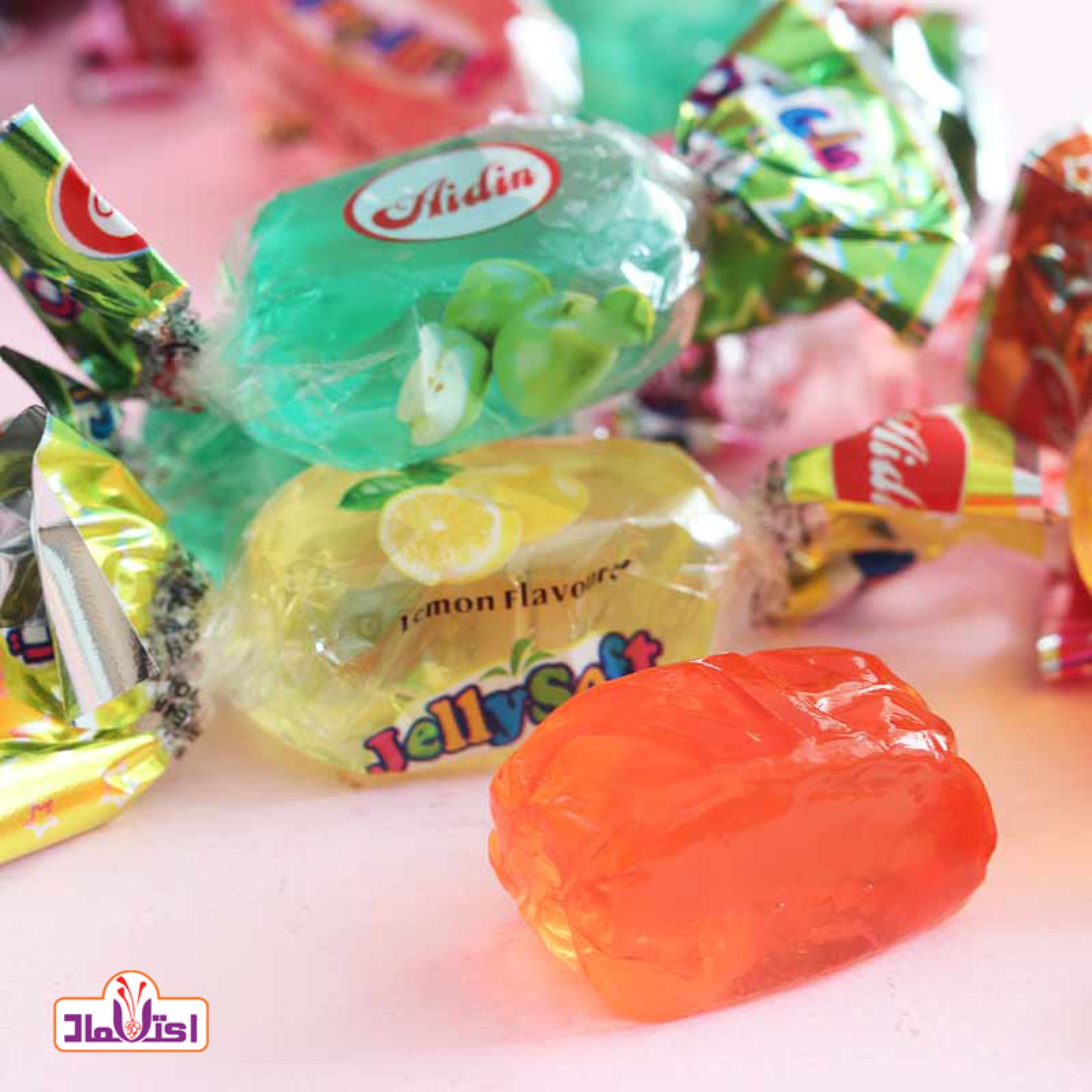 پاستیل جلی سافت 500 گرمی آیدین ( جیلی سافت)