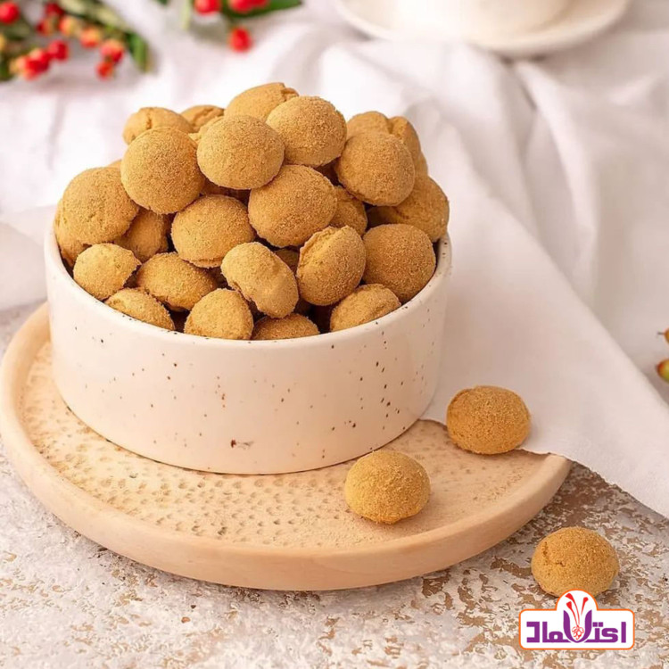 حاجی بادوم ترد و تازه 100 گرمی اعتماد(حاجی بادام)