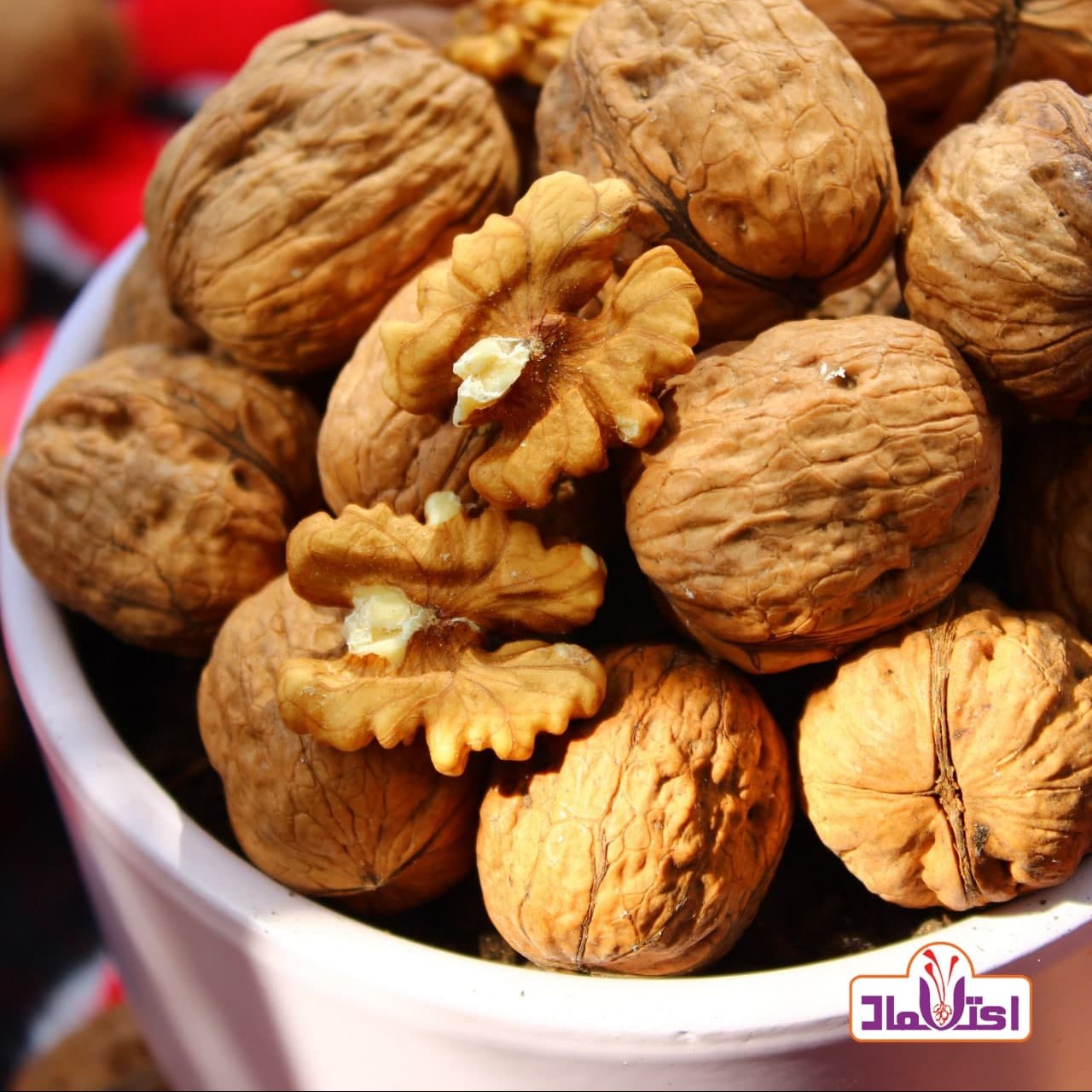 گردو پوست کاغذی 250 گرمی اعتماد تازه و سفید (خارجی)