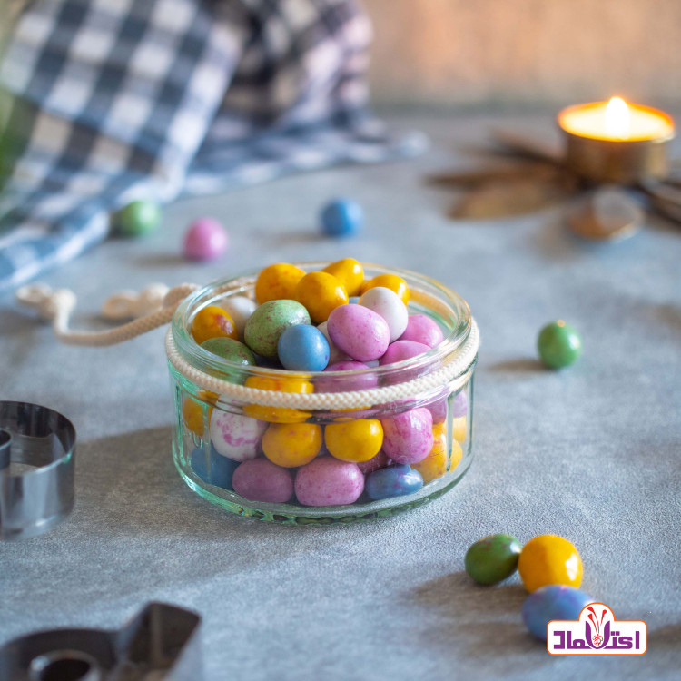 شکلات سنگی بلدرچینی (جیلی بیلی) یک کیلویی اعتماد سطلی