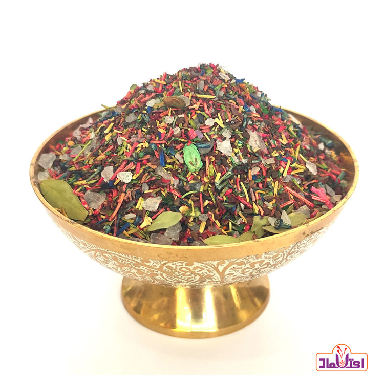 اسپند رنگی(عاطل باطل) یک کیلویی اعتماد( اتل باطل)( اسفند)