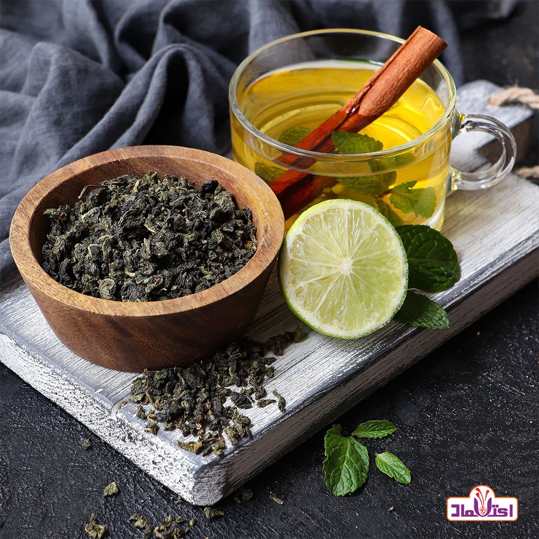 چای سبز خارجی اعلا 50 گرمی اعتماد تمیز (چای سبز چینی)