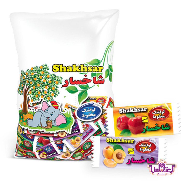 لواشک پذیرایی شاخسار 250 گرمی تازه و نرم (لواشک شاخسار)