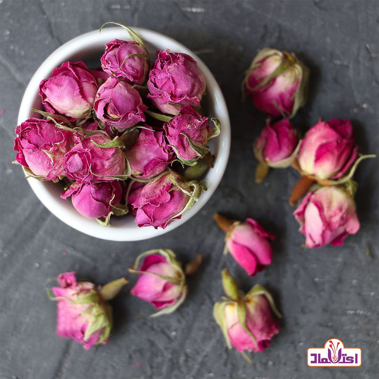 غنچه گل محمدی لوکس امسالی 25 گرمی اعتماد(غنچه گلمحمدی)