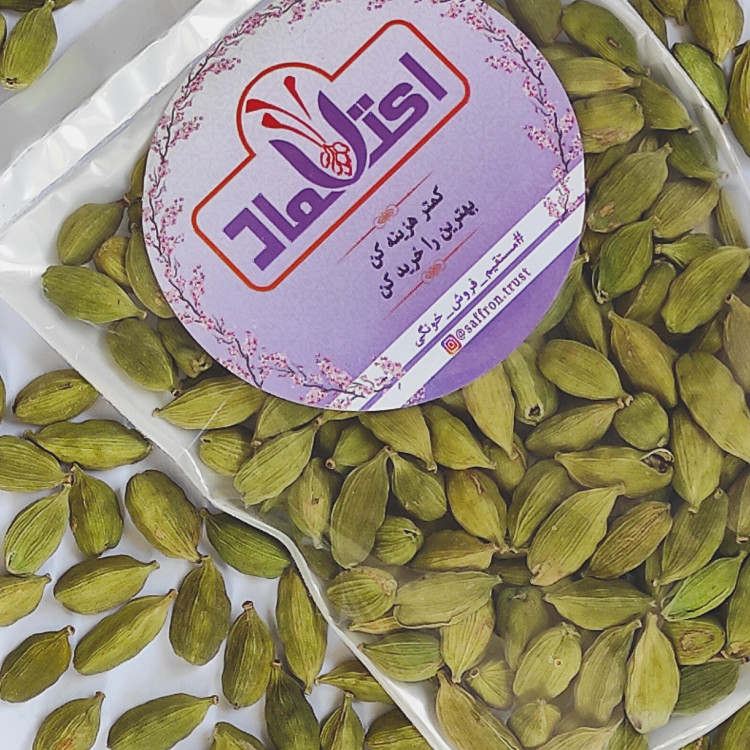 هل اکبر بنفش 20 گرمی اعتماد معطر و سبز و درشت (تخفیف ویژه)