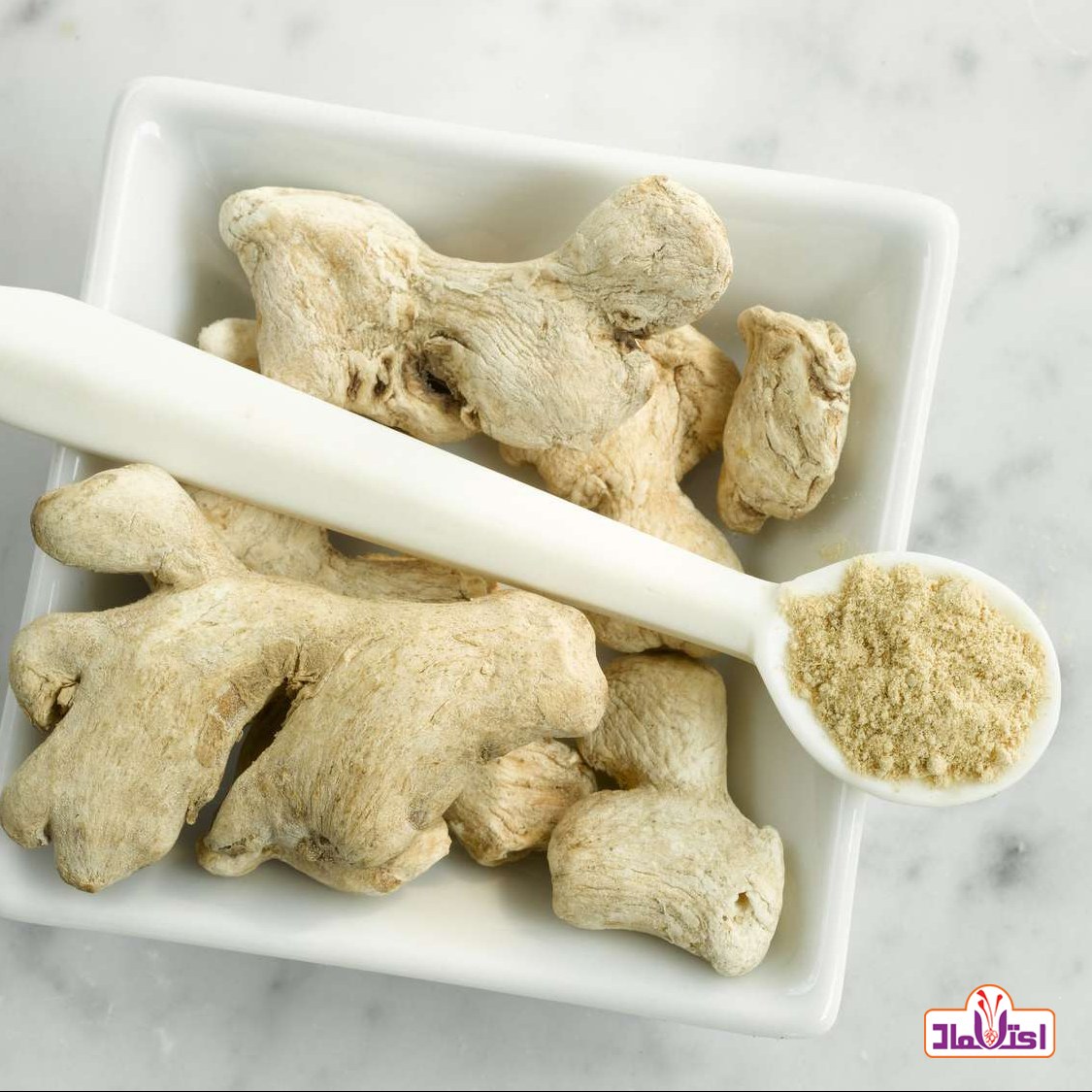 پودر زنجبیل اعلا 500 گرمی اعتماد زنجبیل سابیده خالص