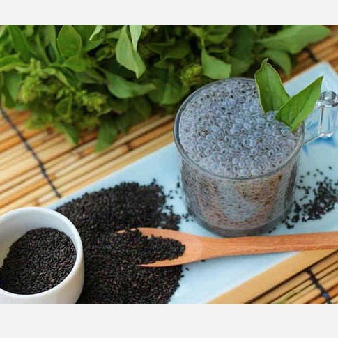 تخم شربتی اعلا یک کیلویی برترکاملا پاک شده (تخم شربتی ریحان)