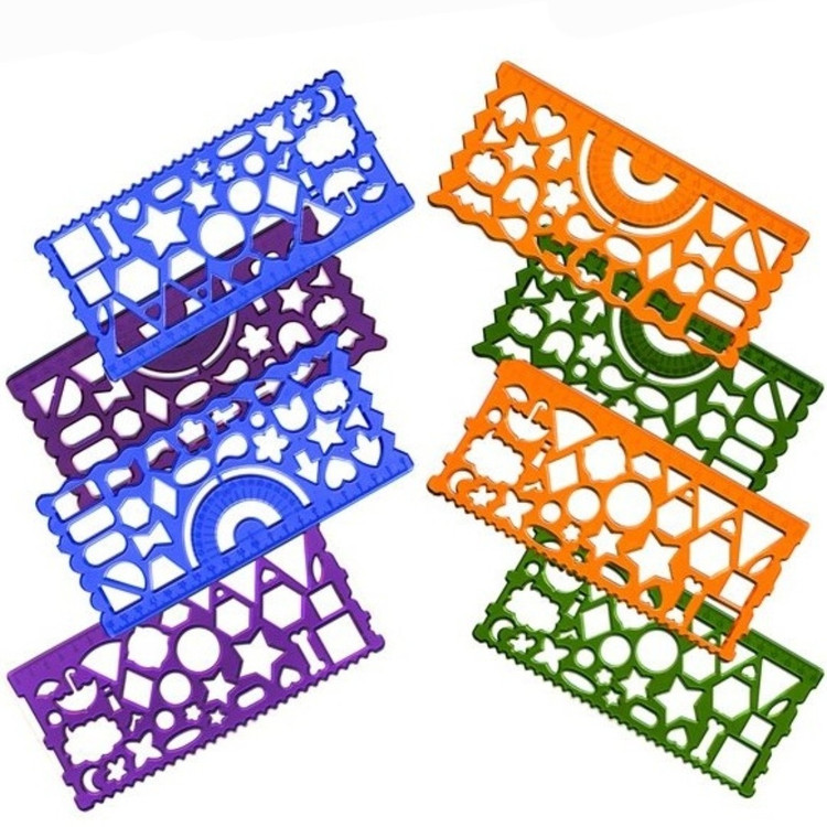 خطکش ژله ای شابلون دار