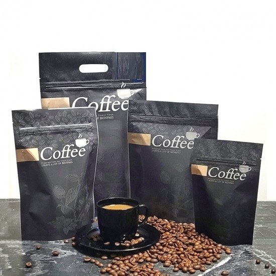 پاکت قهوه طرح coffee