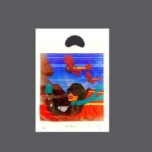 نایلکس دسته موزی چاپی 32*22