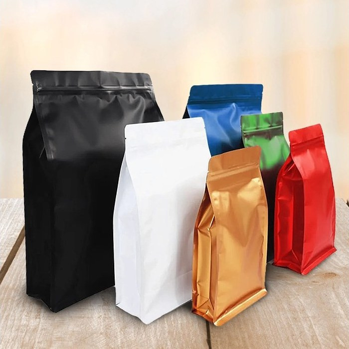 پاکت باکس پوچ براق طلایی