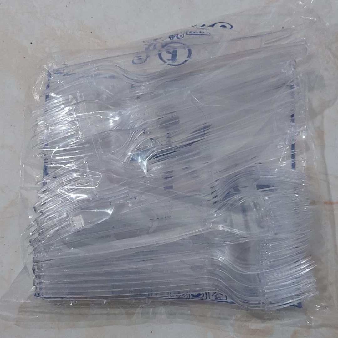 چنگال یک بار مصرف 50 تایی دانژه