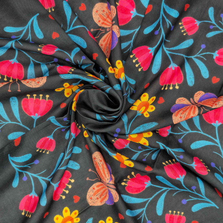 روسری دخترانه مدل پروانه