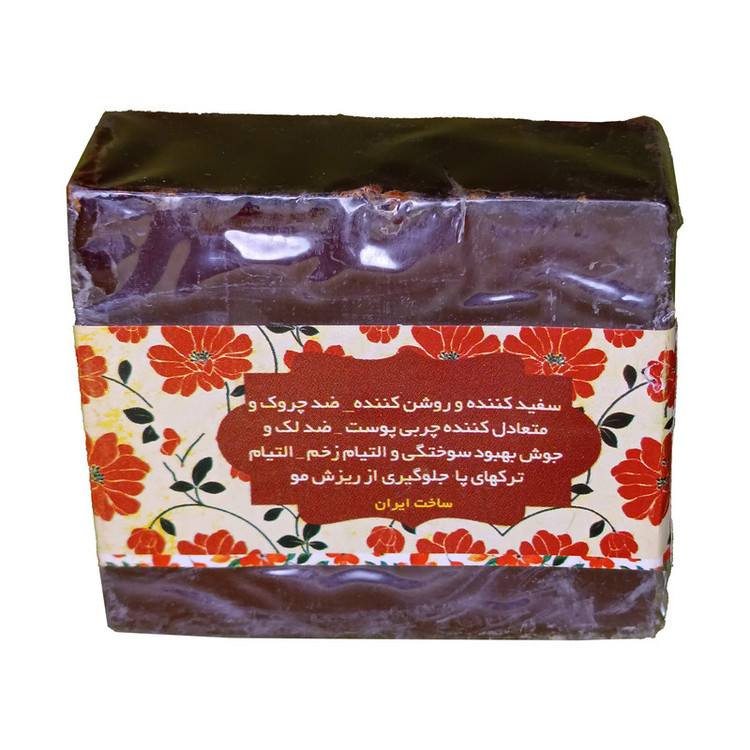صابون پاپک مدل زردچوبه وزن 90 گرم
