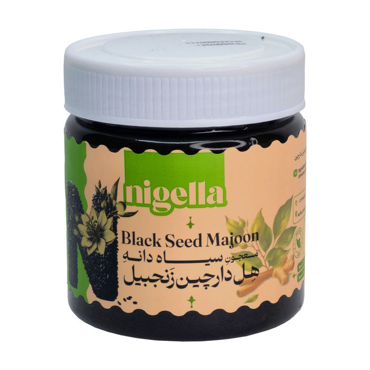 معجون سیاه دانه و ارده و شکر قهوهای و زنجبیل و دارچین و هل نایجلا - 320 گرم