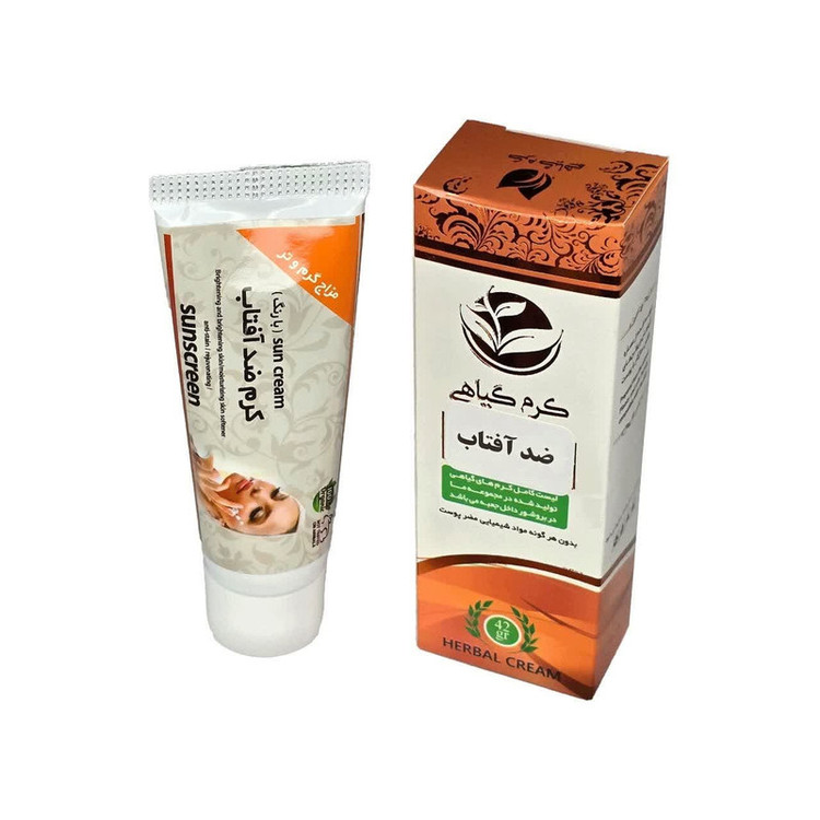 کرم ضدآفتاب مدل تیوپی - 42 گرم