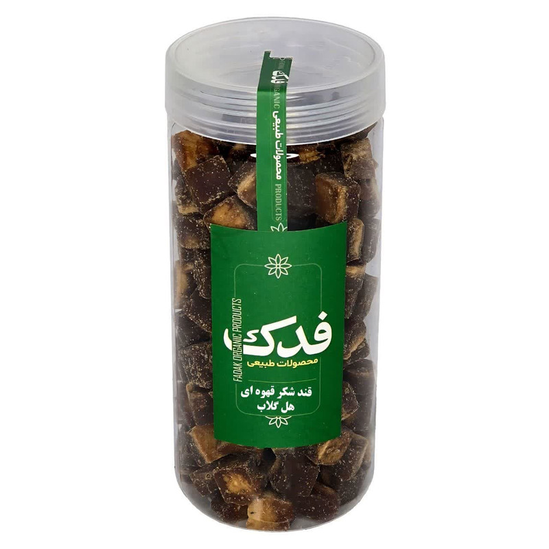قند شکر قهوه ای با طعم هل و گلاب - 450 گرم