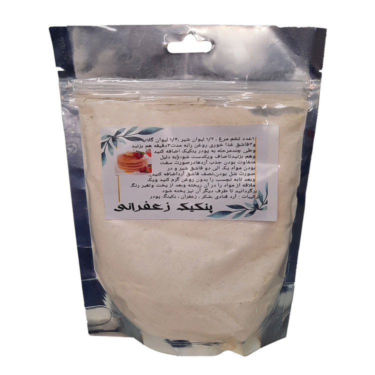 پودر پنکیک زعفرانی فدک - 220 گرم
