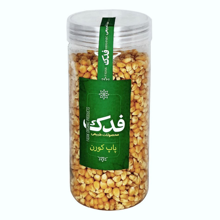 پاپ کورن خام فدک سبز - 500 گرم