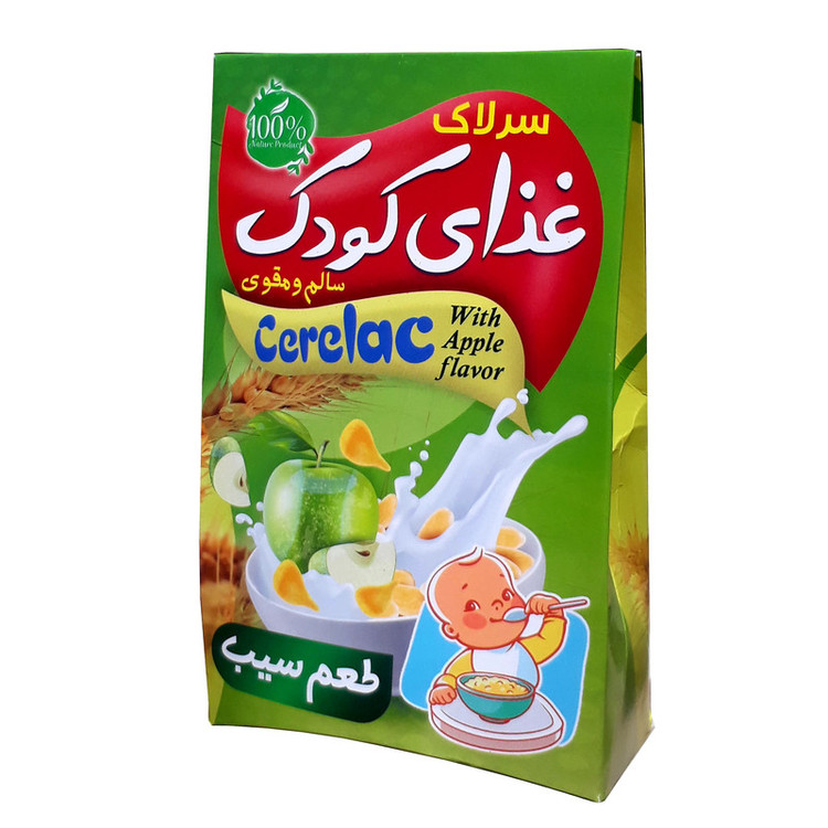 غذای کمکی طبیعی غذای کودک با طعم سیب فدک - 150 گرم