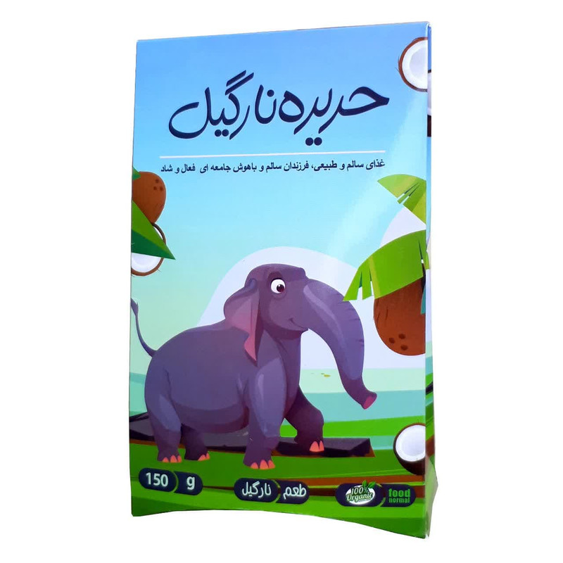 حریره غذای کودک با طعم نارگیل فدک - 150 گرم