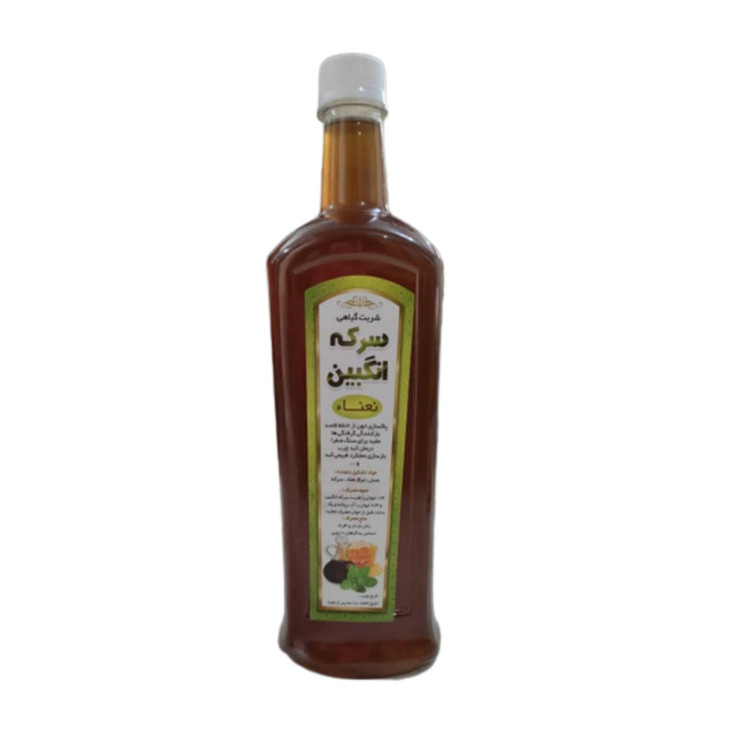 شربت سرکه انگبین نعنایی فدک - 770 میلی لیتر