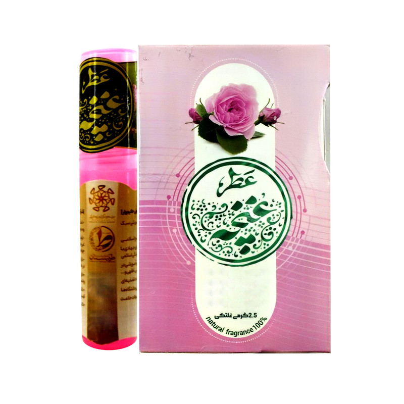 عطر جیبی طیبستان مدل غنچه محمدی حجم 2.5 میلی لیتر