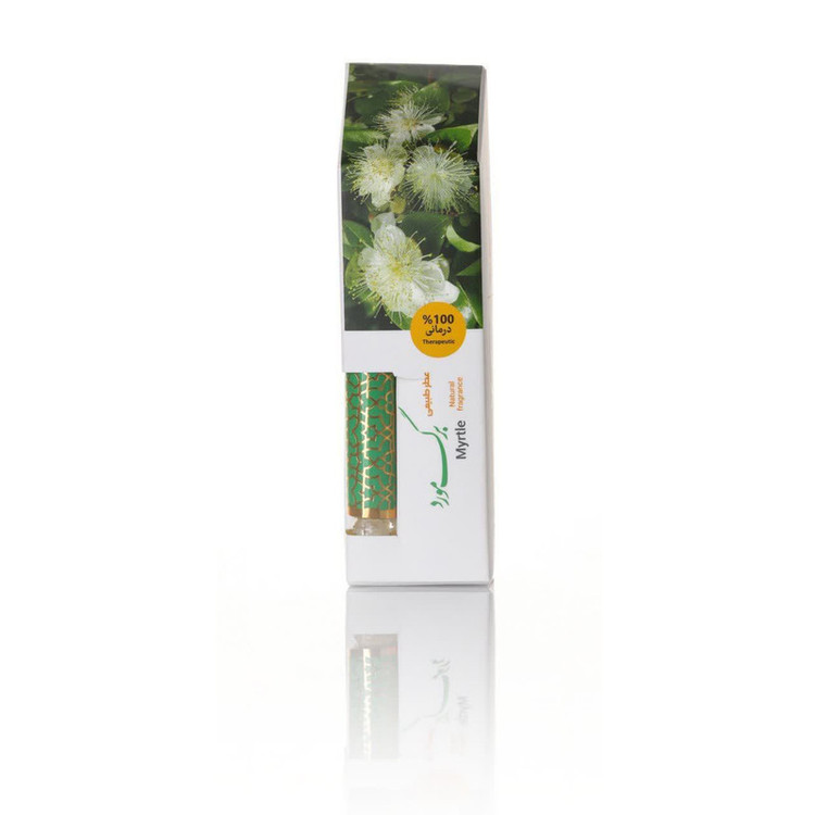 عطر جیبی مرهم طبیب مدل برگ مورد حجم 1 میلی لیتر