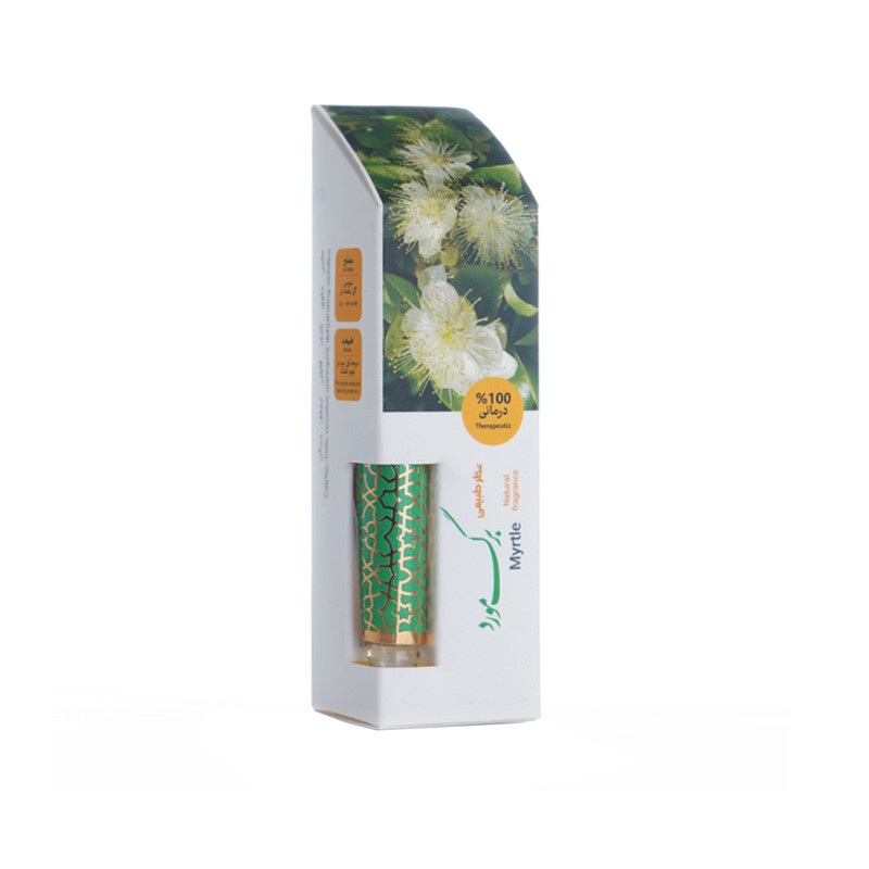 عطر جیبی مرهم طبیب مدل برگ مورد حجم 1 میلی لیتر