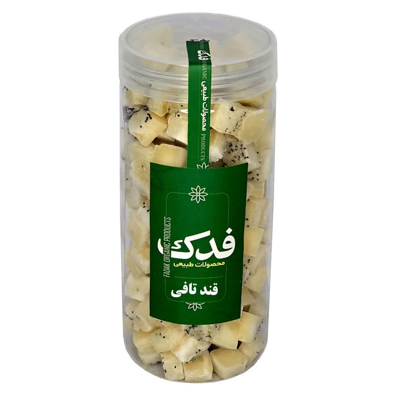 قند شکر سفید با طعم تافی فدک - 450 گرم