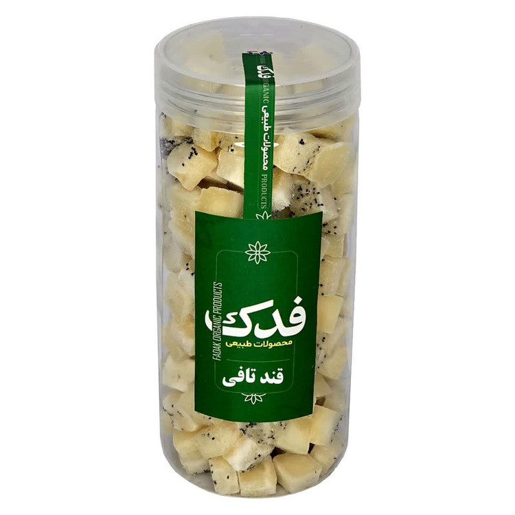 قند نیشکر و عسل طعم تافی فدک - 450 گرم