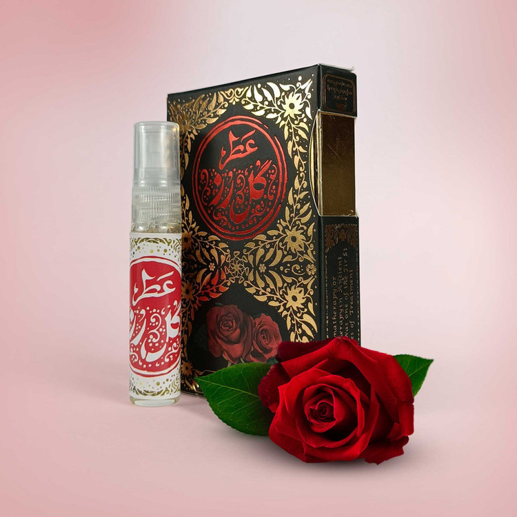 عطر جیبی طیبستان مدل گل رز حجم 5 میلی لیترمدل 1