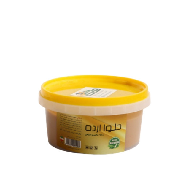 حلوا ارده حاوی شیره خرمای فدک - 450 گرم