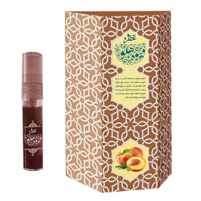 عطر جیبی طیبستان مدل هلو حجم 5 میلی لیتر