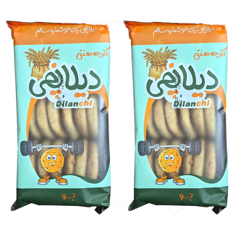 کلوچه سنتی جو دیلانچی - 350 گرم بسته 2 عددی
