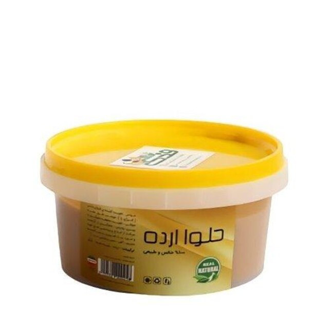 حلوا ارده شکری با شیره خرما (500 گرم)