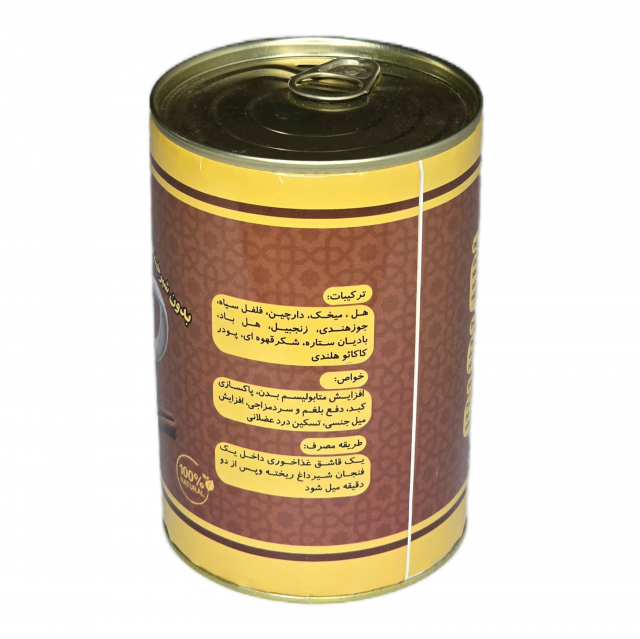 چای ماسالا شکلاتی بدون شیرخشک ماهان (400 گرم)