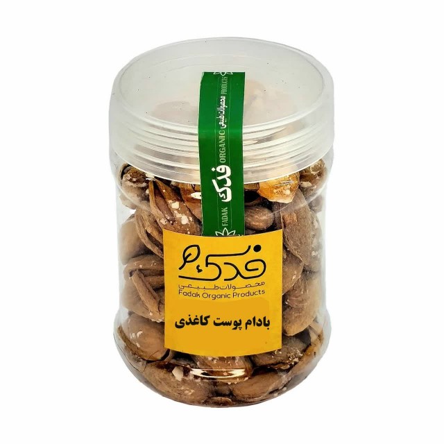 بادام پوست کاغذی فدک سبز (130 گرم)
