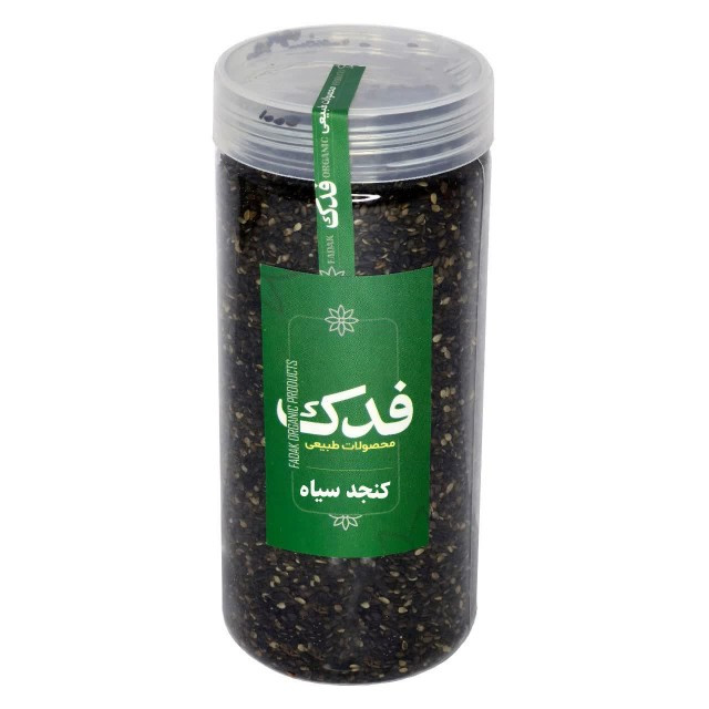 کنجد سیاه فدک سبز (400 گرم)