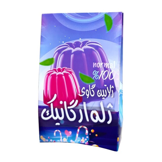 پودر ژله ارگانیک سپیدار (زعفرانی)
