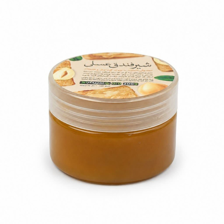 شیرفندق عسلی سپیدار (250 گرم)